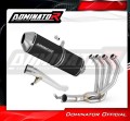 complete exhaust system with muffler DOMINATOR Full System OVR BLACK fits to Suzuki GSF 650 BANDIT N / S 2005  2006 3