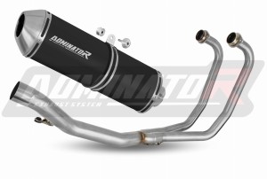 Suzuki GS 500F 2004 - 2014 Ολόκληρο σύστημα Χταπόδι εξάτμιση τελικό OVR BLACK + dB killer