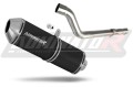 exhaust muffler DOMINATOR OVR BLACK fits to Suzuki DRZ 400 SM / S