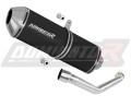 exhaust muffler DOMINATOR OVR BLACK fits to Suzuki BURGMAN 400 1998  2002