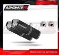 exhaust muffler DOMINATOR OVR BLACK fits to KTM 950 SM Supermoto R 2006  2008 2