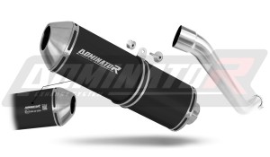 Kawasaki Z750 2004 - 2006 Εγκεκριμένη εξάτμιση τελικό OVR BLACK