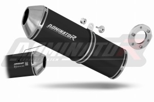Kawasaki ZR7 / ZR7S 1999 - 2004 Εγκεκριμένη εξάτμιση σιγαστήρας OVR BLACK