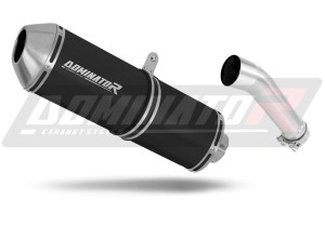 Kawasaki ER 5 500 1996 - 2006 εξάτμιση τελικό OVR BLACK + dB killer