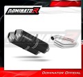 εξάτμιση τελικό DOMINATOR OVR ΜΑΥΡΟ που ταιριάζει στη μοτοσικλέτα Honda CBR 1000F DUAL 1988 - 2000 3
