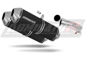 Honda CBF 1000 2006 - 2009 εξάτμιση τελικό OVR BLACK + dB killer