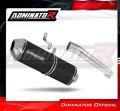 εξάτμιση τελικό DOMINATOR OVR ΜΑΥΡΟ για τη μοτοσυκλέτα Honda XRV 750 AFRICA TWIN RD04 1990 - 1992 2