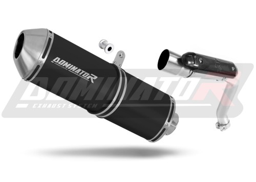 wydech tłumik DOMINATOR OVR CZARNY pasujący do motocykla Honda CB 600F HORNET 2003 - 2006 3