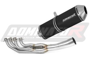 BMW K1200RS 2001 - 2003 Ολόκληρο σύστημα Πολλαπλή εξάτμιση τελικό OVR BLACK + dB killer