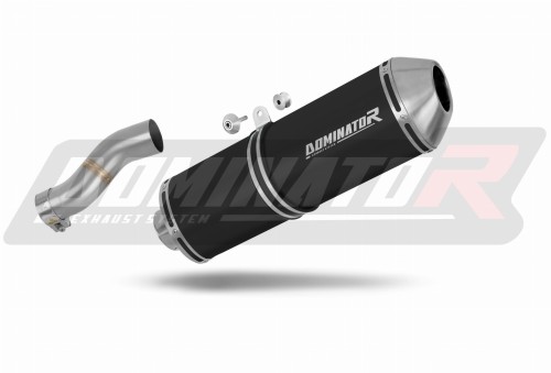 εξάτμιση τελικό DOMINATOR OVR ΜΑΥΡΟ κατάλληλο για μοτοσυκλέτα BMW R850R 2004 - 2007