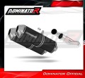 εξάτμιση τελικό DOMINATOR OVR BLACK κατάλληλο για τη μοτοσυκλέτα Aprilia Pegaso 650 1997 - 2000 3