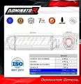 πλήρες σύστημα εξάτμισης με τελικό DOMINATOR Full System Titanium HP6 κατάλληλο για τη μοτοσυκλέτα Honda CBR 650 R / E-Clutch 2024 - 2025 4