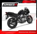 εξάτμιση τελικό DOMINATOR S6 ΜΑΥΡΟ για μοτοσυκλέτα Suzuki GSF BANDIT N / S 600 1995 - 1999 2