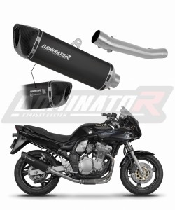 Suzuki GSF BANDIT 1200 1996 - 2000 Εγκεκριμένο σύστημα εξάτμισης σιλανσιέ HP6 BLACK