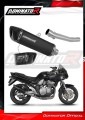 εξάτμιση σιλανσιέ DOMINATOR εγκεκριμένη HP6 ΜΑΥΡΗ κατάλληλη για μοτοσυκλέτα Suzuki GSF BANDIT 1200 1996 - 2000 2