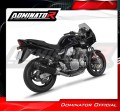 εξάτμιση σιλανσιέ DOMINATOR εγκεκριμένη HP6 ΜΑΥΡΗ κατάλληλη για μοτοσυκλέτα Suzuki GSF BANDIT 1200 1996 - 2000 5