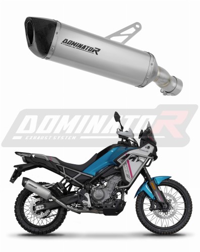 εξάτμιση τελικό DOMINATOR Τιτανίου HP6 κατάλληλο για τη μοτοσυκλέτα CF MOTO 450 MT 2024 6