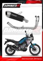 πλήρες σύστημα εξάτμισης με σιγαστήρα DOMINATOR Full System S6 ΜΑΥΡΟ κατάλληλο για μοτοσυκλέτα CF MOTO 450 MT 2024 2