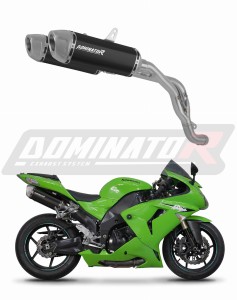 Kawasaki ZX10R 2006 - 2007 εξάτμιση τελικό S6 BLACK + dB killer