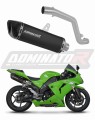 εξάτμιση τελικό DOMINATOR HP6 ΜΑΥΡΟ κατάλληλο για μοτοσυκλέτα Kawasaki ZX10R 2006 - 2007