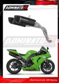 εξάτμιση τελικό DOMINATOR HP6 ΜΑΥΡΟ για τη μοτοσυκλέτα Kawasaki ZX10R 2006 - 2007 2