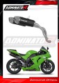 εξάτμιση τελικό DOMINATOR S6 ΜΑΥΡΟ κατάλληλο για μοτοσυκλέτα Kawasaki ZX10R 2006 - 2007 2