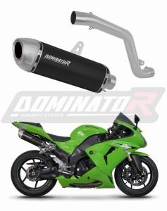 Kawasaki ZX10R 2006 - 2007 εξάτμιση τελικό S6 BLACK + dB killer