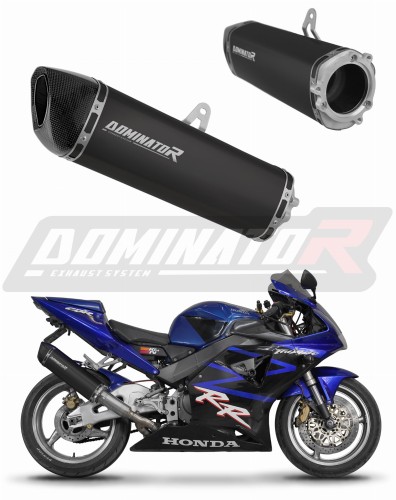 εξάτμιση τελικό DOMINATOR HP6 ΜΑΥΡΟ κατάλληλο για μοτοσυκλέτα Honda CBR 954 2002 - 2003