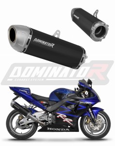 Honda CBR 954 2002 - 2003 εξάτμιση τελικό S6 BLACK + dB killer