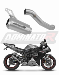 Yamaha YZF R1 1000 RN09 2002 - 2003 εξάτμιση σιγαστήρας GPS + dB killer