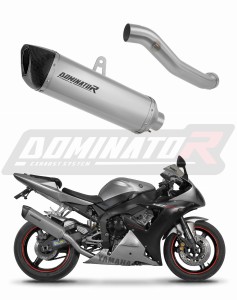 Yamaha YZF R1 1000 RN09 2002 - 2003 Exhaust Silencer Muffler Titanium HP6 + dB killer