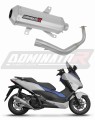 ολοκληρωμένο σύστημα εξάτμισης με τελικό DOMINATOR Full System OV G2 κατάλληλο για τη μοτοσυκλέτα Honda NSS 125 FORZA 2017 - 2020