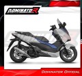 ολοκληρωμένο σύστημα εξάτμισης με τελικό DOMINATOR Full System OV G2 κατάλληλο για τη μοτοσυκλέτα Honda NSS 125 FORZA 2017 - 2020 5