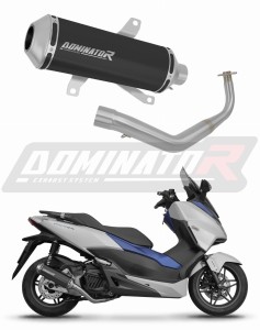 Honda NSS 125 FORZA 2017 - 2020 Full system Πολλαπλή εξάτμιση τελικό OV G2 BLACK