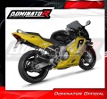 εξάτμιση τελικό DOMINATOR GP ΜΑΥΡΟ κατάλληλο για μοτοσυκλέτα Honda CBR 600 F4 1999 - 2000 4