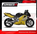 εξάτμιση τελικό DOMINATOR GP ΜΑΥΡΟ κατάλληλο για μοτοσυκλέτα Honda CBR 600 F4 1999 - 2000 5