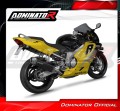 εξάτμιση τελικό DOMINATOR S6 ΜΑΥΡΟ κατάλληλο για μοτοσικλέτα Honda CBR 600 F4 1999 - 2000 4