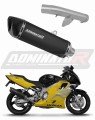 εξάτμιση σιγαστήρας DOMINATOR HP6 ΜΑΥΡΟ κατάλληλο για μοτοσυκλέτα Honda CBR 600 F4 1999 - 2000