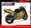 εξάτμιση σιγαστήρας DOMINATOR HP6 ΜΑΥΡΟ κατάλληλο για μοτοσυκλέτα Honda CBR 600 F4 1999 - 2000 4