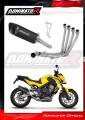 πλήρες σύστημα εξάτμισης με σιγαστήρα DOMINATOR Full System HP6 ΜΑΥΡΟ κατάλληλο για μοτοσυκλέτα Honda CB 650 F 2014 - 2018 2