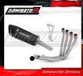 πλήρες σύστημα εξάτμισης με σιγαστήρα DOMINATOR Full System HP6 ΜΑΥΡΟ κατάλληλο για μοτοσυκλέτα Honda CB 650 F 2014 - 2018 3