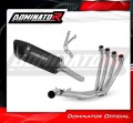 πλήρες σύστημα εξάτμισης με τελικό DOMINATOR Full System HP6 ΜΑΥΡΟ κατάλληλο για τη μοτοσυκλέτα Honda CB 650 R 2019 - 2023 3