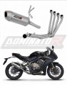 πλήρες σύστημα εξάτμισης με σιγαστήρα DOMINATOR Full System S6 κατάλληλο για τη μοτοσυκλέτα Honda CB 650 R 2019 - 2023