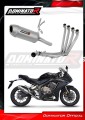 πλήρες σύστημα εξάτμισης με σιγαστήρα DOMINATOR Full System S6 κατάλληλο για τη μοτοσυκλέτα Honda CB 650 R 2019 - 2023 2