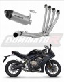 πλήρες σύστημα εξάτμισης με σιγαστήρα DOMINATOR Full System Τιτανίου HP8 κατάλληλο για τη μοτοσυκλέτα Honda CBR 650 R 2019 - 2023