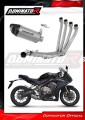 πλήρες σύστημα εξάτμισης με σιγαστήρα DOMINATOR Full System Τιτανίου HP8 κατάλληλο για τη μοτοσυκλέτα Honda CBR 650 R 2019 - 2023 2