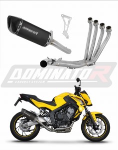 Honda CBR 650 F 2014 - 2018 Full system Χταπόδι εξάτμιση τελικό HP6 BLACK + dB killer