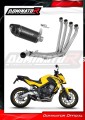 kompletny układ wydechowy z tłumikiem DOMINATOR Full System HP8 CZARNY pasujący do motocykla Honda CBR 650 F 2014 - 2018 2