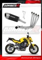 complete exhaust system with muffler DOMINATOR Full System S6 BLACK fits to Honda CBR 650 F 2014  2018 2