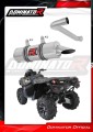 exhaust muffler DOMINATOR ROUND fits the motorcycle STELS GUEPARD 850 G PE  2